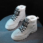 Damen Winterstiefel mit robustem Profil und kuscheligem Innenfutter R&B