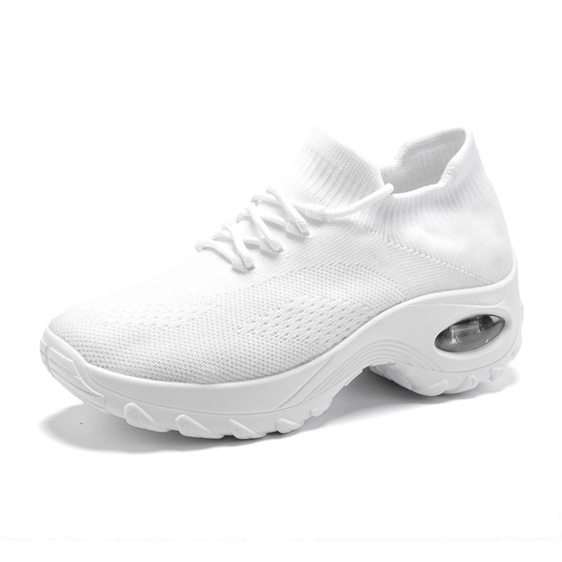 Damen nan gestrickter Sockensneaker mit Luftkissenlaufsohle und elastischem Strickobermaterial R&B