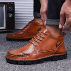 Herren modulare Lederstiefel R&B