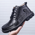 Herren modulare Lederstiefel R&B