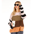 Damen lässiger Strickpullover R&B