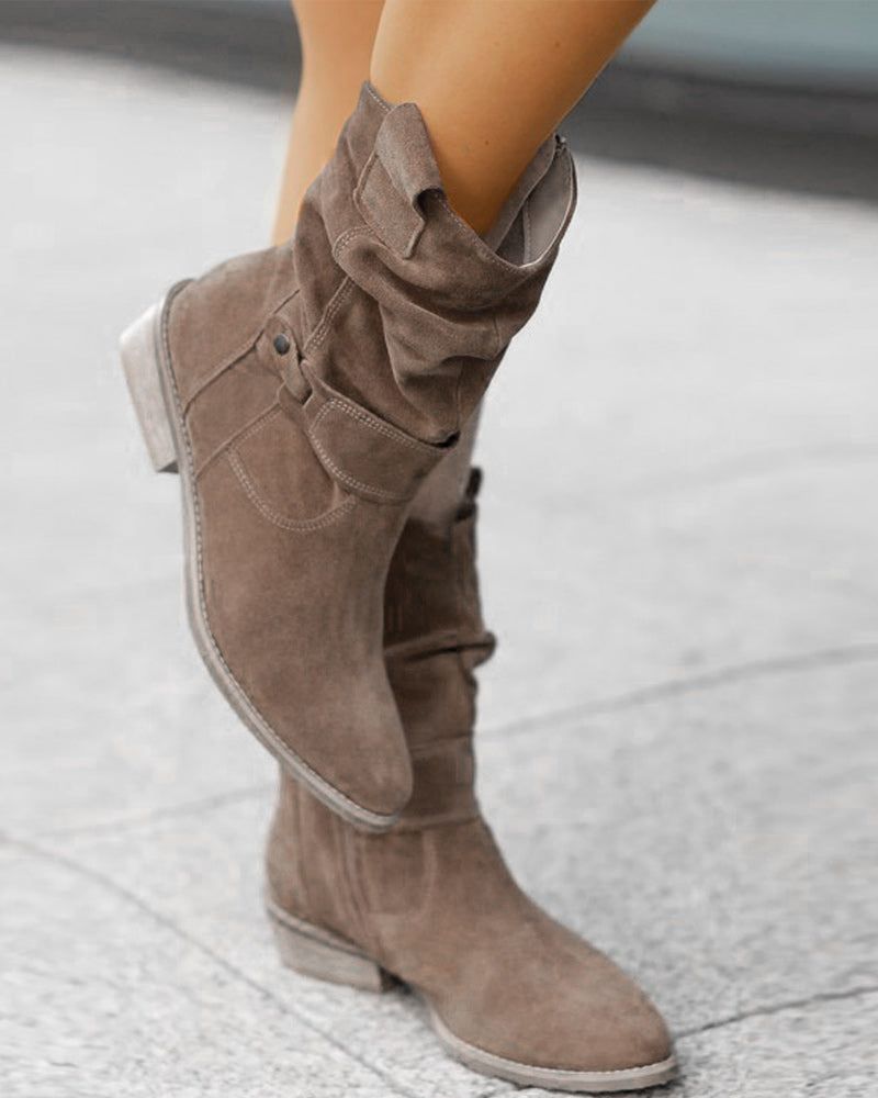 R&B | Modische Stiefel mit Flachen Absätzen