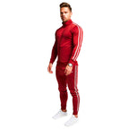 Herren Sportanzug mit Stehkragen und elastischen Bündchen