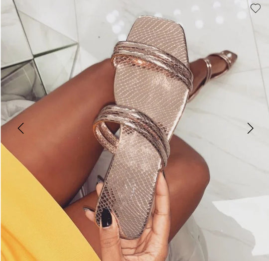 Damen modische Riemchensandalen mit hohen Tragekomfort R&B
