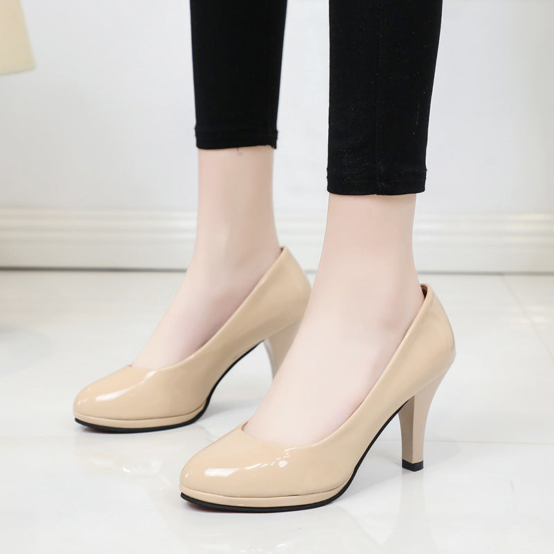 Damen Klassische Pumps mit elegantem Blockabsatz R&B
