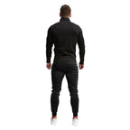Herren Sportanzug mit Stehkragen und elastischen Bündchen