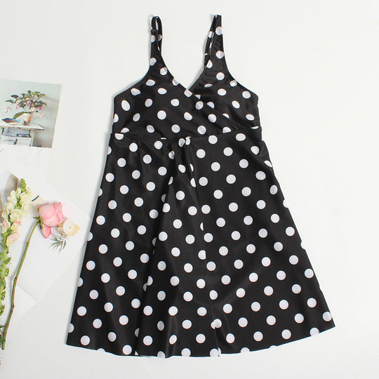 Damen Freizeitkleid mit elegantem Punkte-Design R&B
