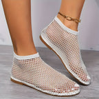 Andrea | Flache Schuhe mit Strassdekor für Frauen R&B