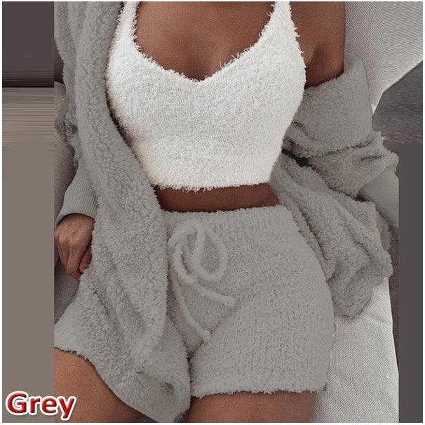 Damen Kuscheliges Lounge-Set aus weichem Material R&B