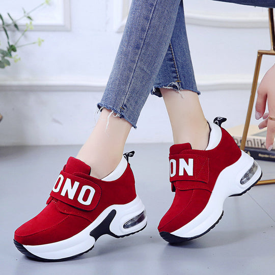 Damen Sportliche Sneaker mit gepolsterter Innensohle und rutschfester Sohle R&B