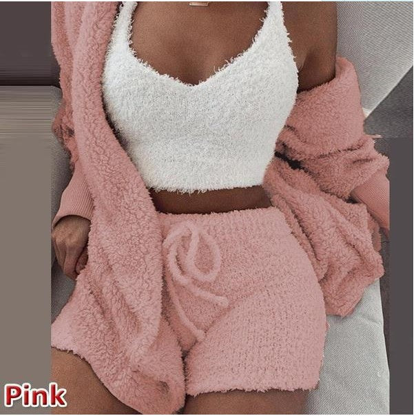 Damen Kuscheliges Lounge-Set aus weichem Material R&B