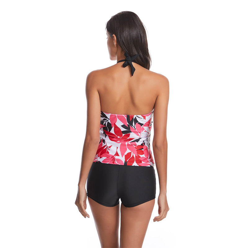 Damen Stylish Sport Tankini mit Shorts R&B
