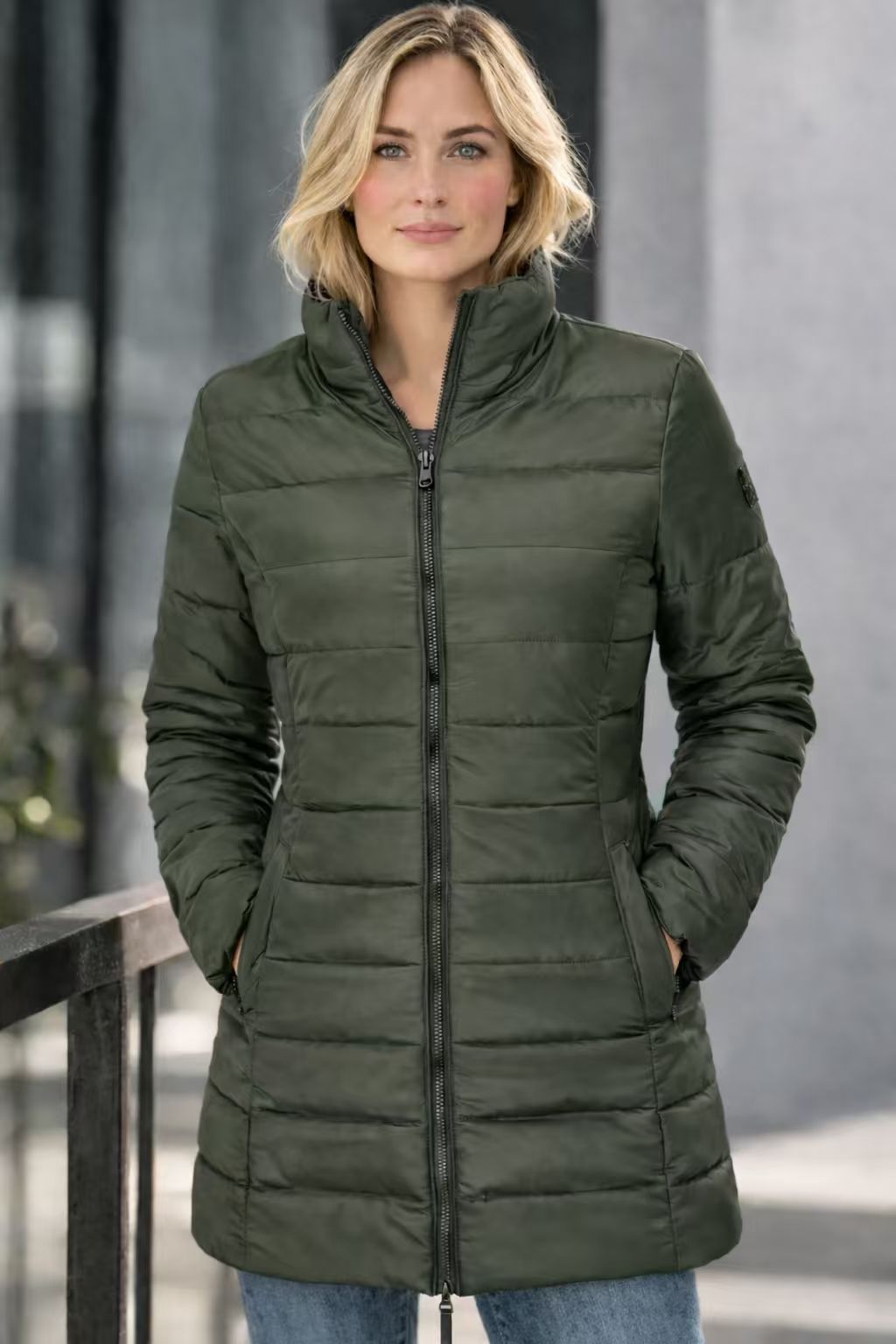 R&B | Lange Daunenjacke