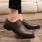 Damen Elegante und komfortable Brogues aus echtem Leder R&B