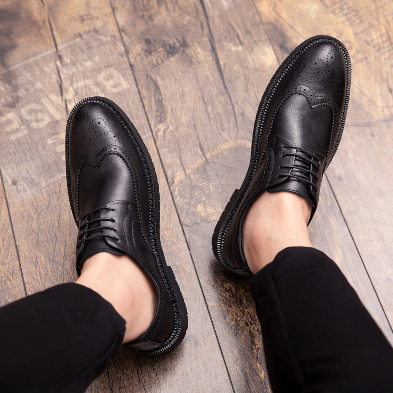 Damen Elegante und komfortable Brogues aus echtem Leder R&B