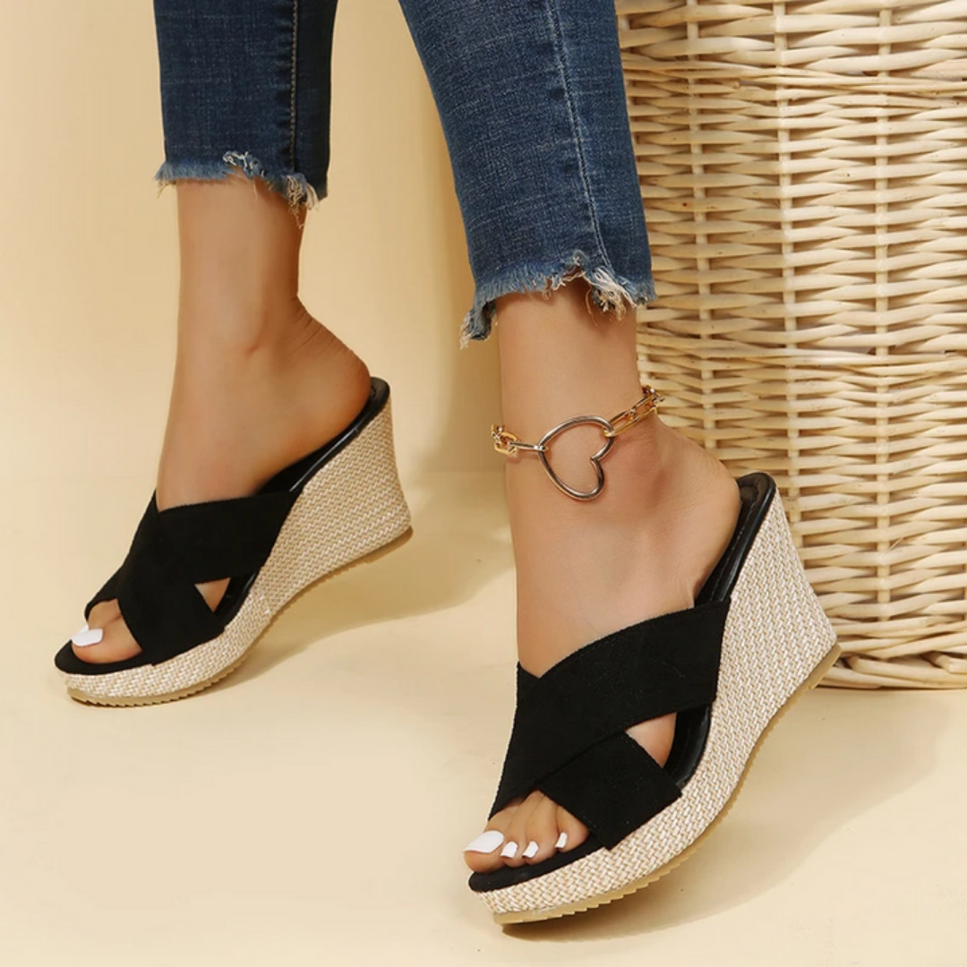 R&B | Damen Orthopädische Keilsandalen