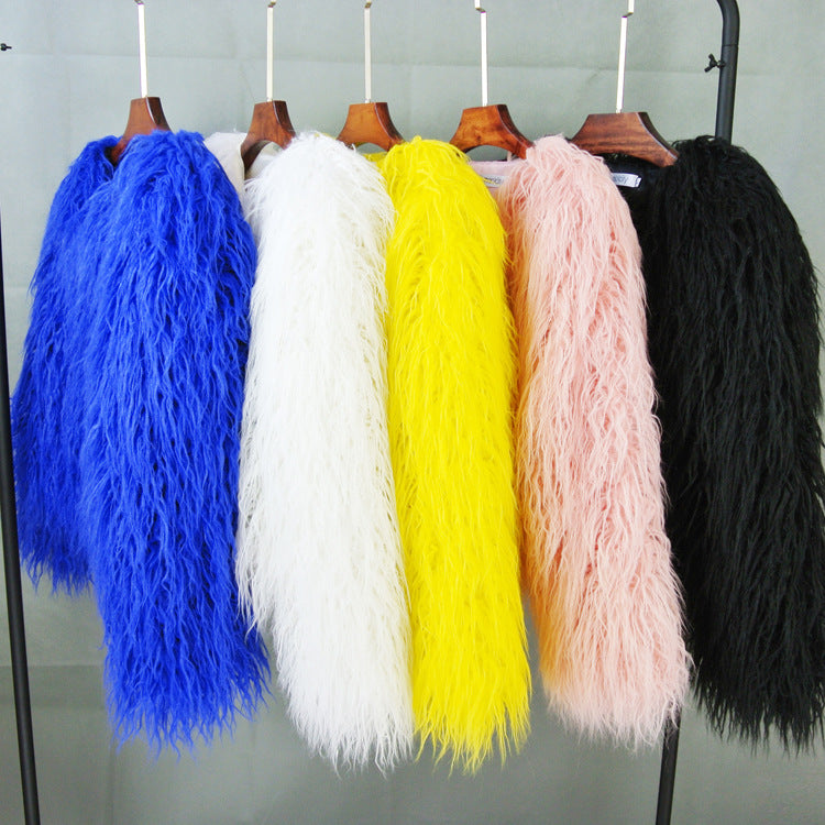 R&B | Fluffy Kurze Jacke