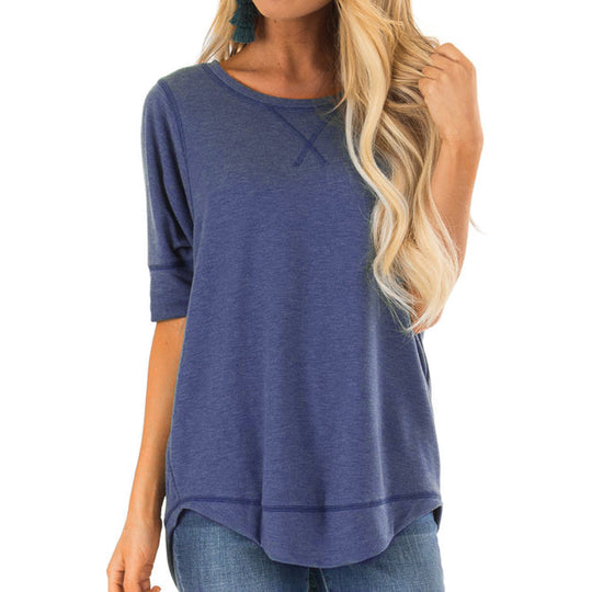 Damen Tiermuster T-Shirt R&B