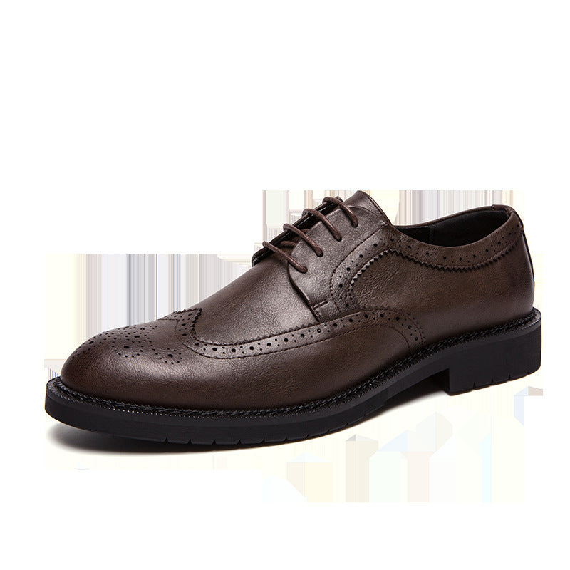 Damen Elegante und komfortable Brogues aus echtem Leder R&B