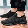 Damen Sportliche Slip-On Sneakers mit flexiblem Strickoberteil R&B