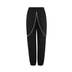 Damen Coole Cargo-Hose mit Kettendetails R&B