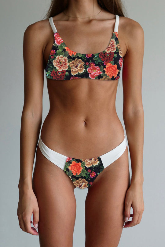 Damen Floral Design Bikini R&B