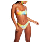 Damen Bunt gemusterter Bikini R&B