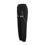 Damen Coole Cargo-Hose mit Kettendetails R&B
