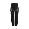 Damen Coole Cargo-Hose mit Kettendetails R&B