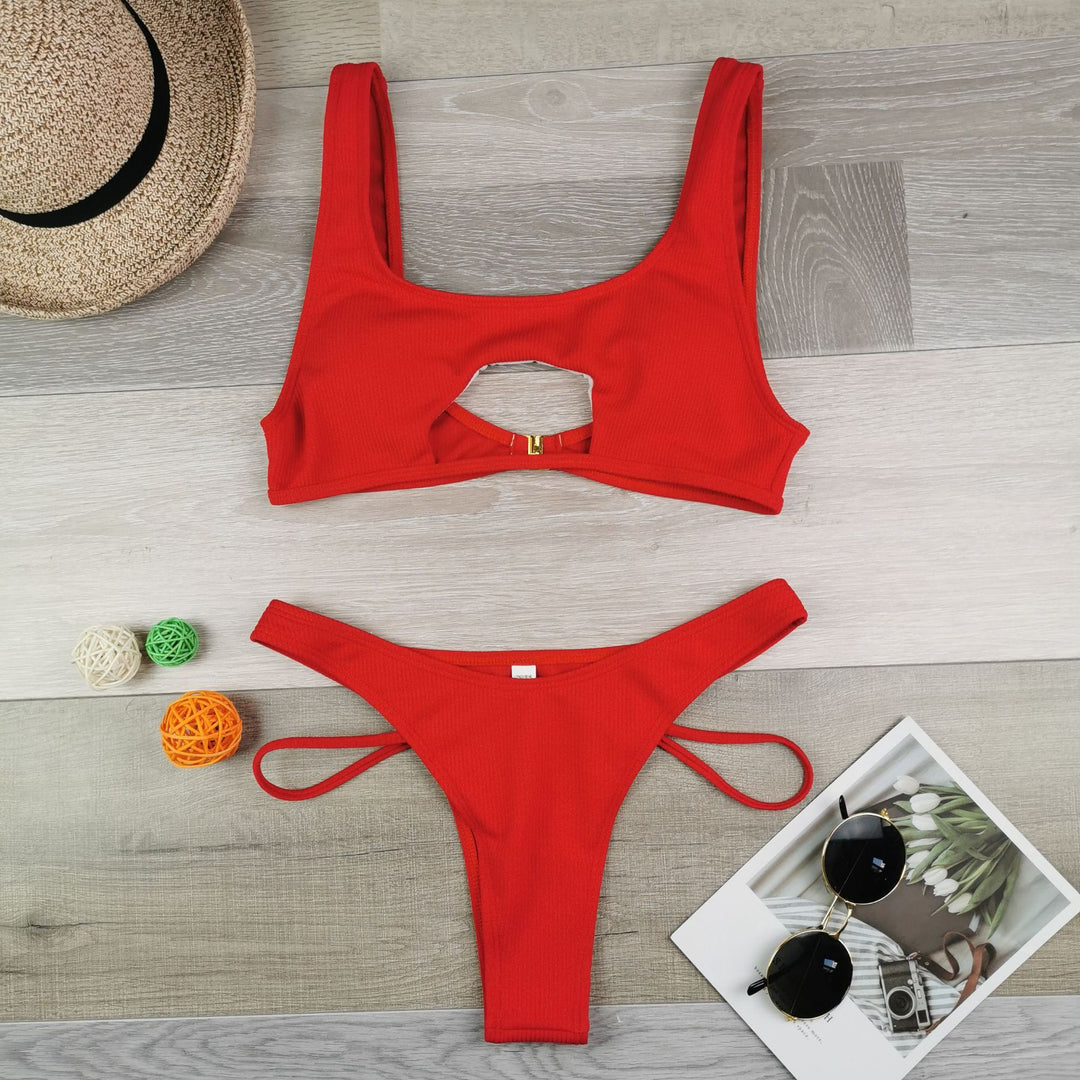 Damen Bikini-Set mit innovativem Cut-Out-Design R&B