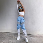 Damen funktionale Sporthose mit reflektierenden Details R&B