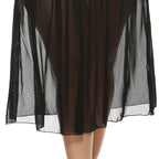 Damen Transparente Strandrobe R&B