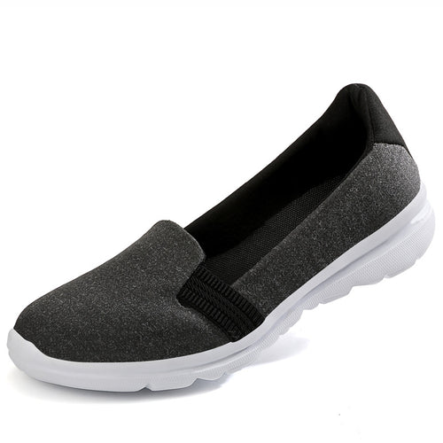 Damen nan leichte Strick-Slipper mit dämpfender Komfortsohle R&B