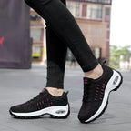 Damen Sportliche Sneakers mit atmungsaktiven Mesh-Obermaterial und flexibler Sohle