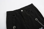 Damen Coole Cargo-Hose mit Kettendetails R&B