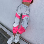 Damen funktionale Sporthose mit reflektierenden Details R&B