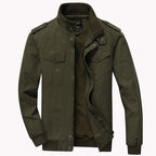 R&B | Herrenjacke Baumwolle Militär Casual