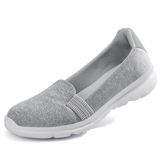 Damen nan leichte Strick-Slipper mit dämpfender Komfortsohle R&B