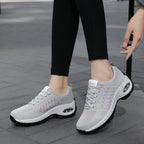 Damen Sportliche Sneakers mit atmungsaktiven Mesh-Obermaterial und flexibler Sohle