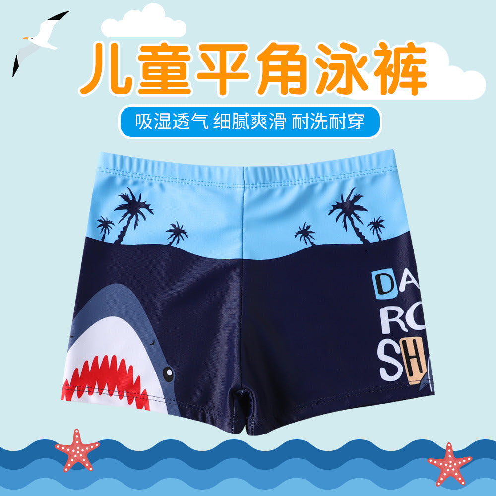 Jungen Schwimmshorts mit maritimen Motiv R&B