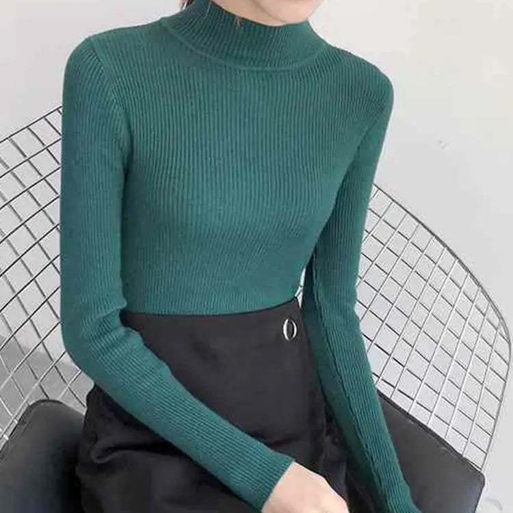 R&B | gerippter Wollpullover für Damen