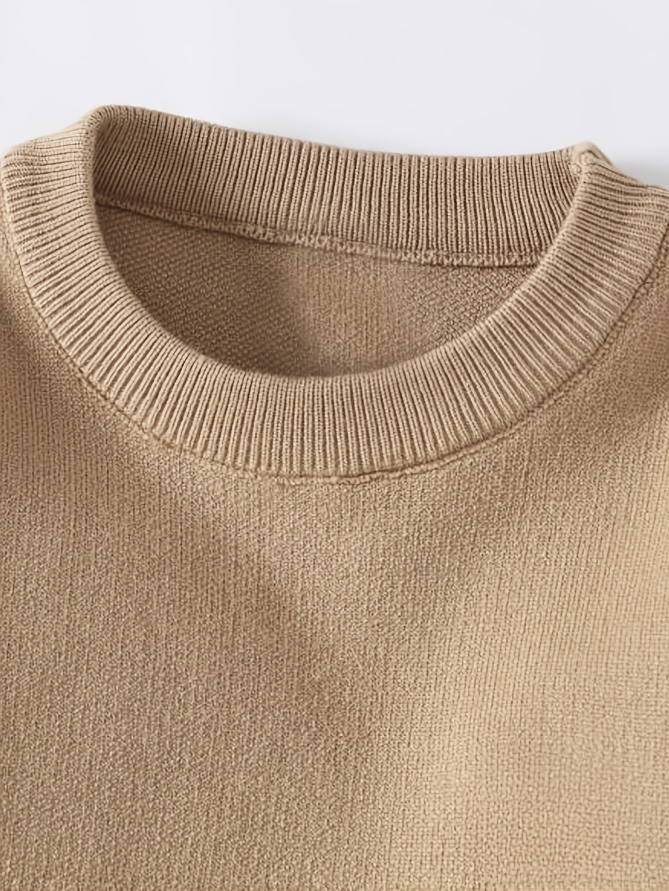 R&B | Strickpullover mit Farbigen Ärmeln Weich und Warm Perfekt für Den Alltag