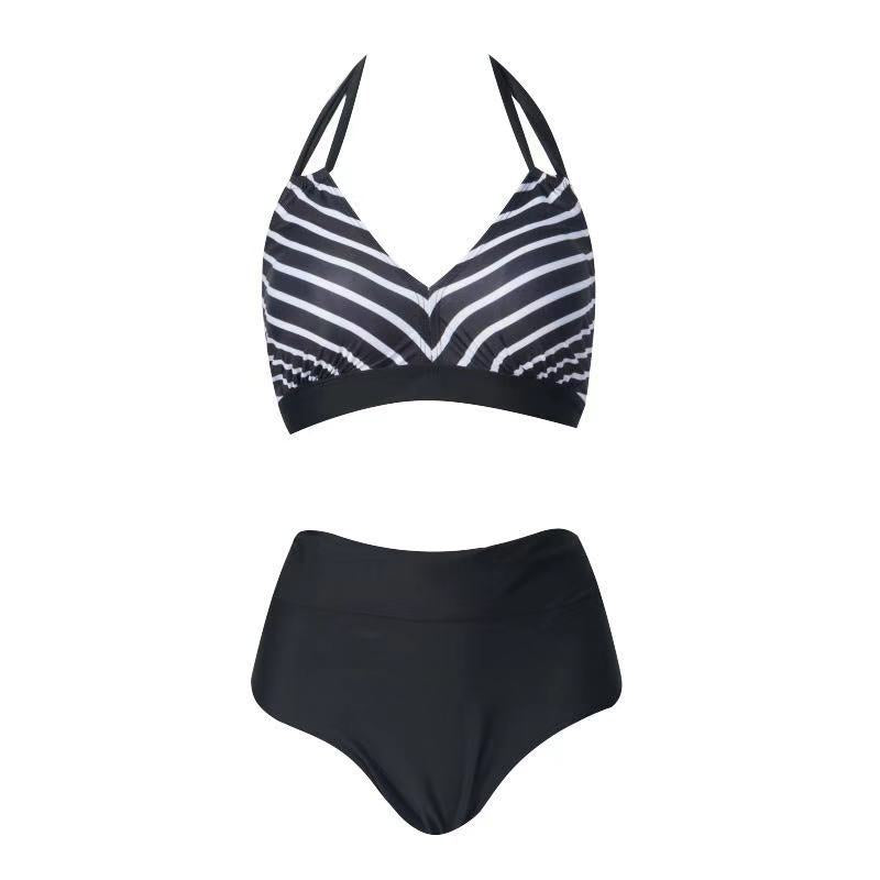 Damen Sportlicher Bikini-Top mit breiten Trägern R&B