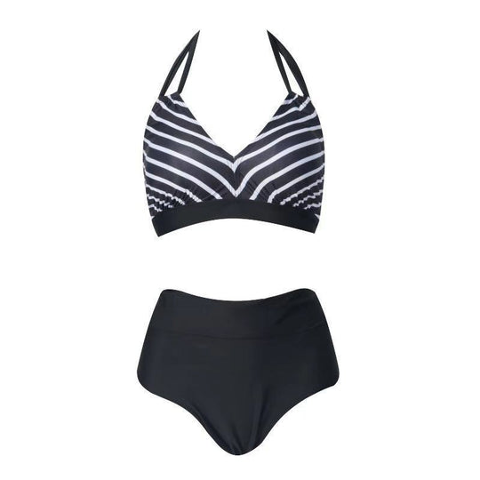 Damen Sportlicher Bikini-Top mit breiten Trägern R&B