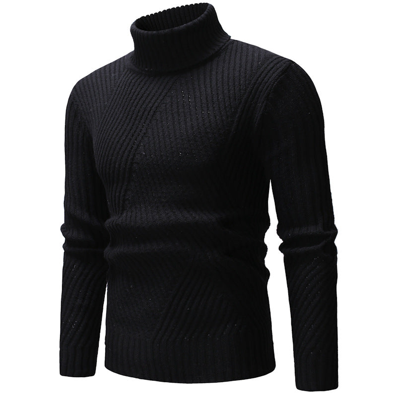 Damen Rollkragenpullover mit strukturiertem Design von R&B