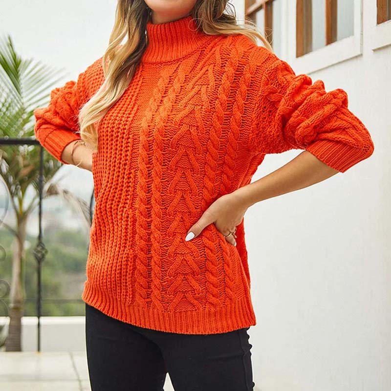 R&B | Zopfmuster Strickpullover im Klassischen Design