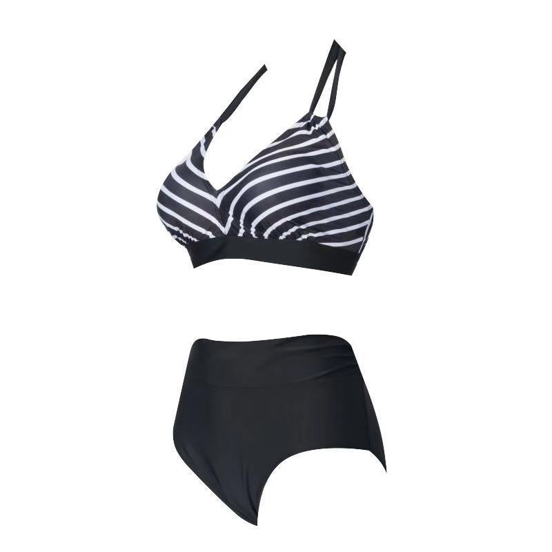 Damen Sportlicher Bikini-Top mit breiten Trägern R&B