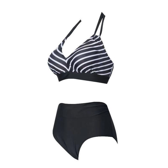 Damen Sportlicher Bikini-Top mit breiten Trägern R&B