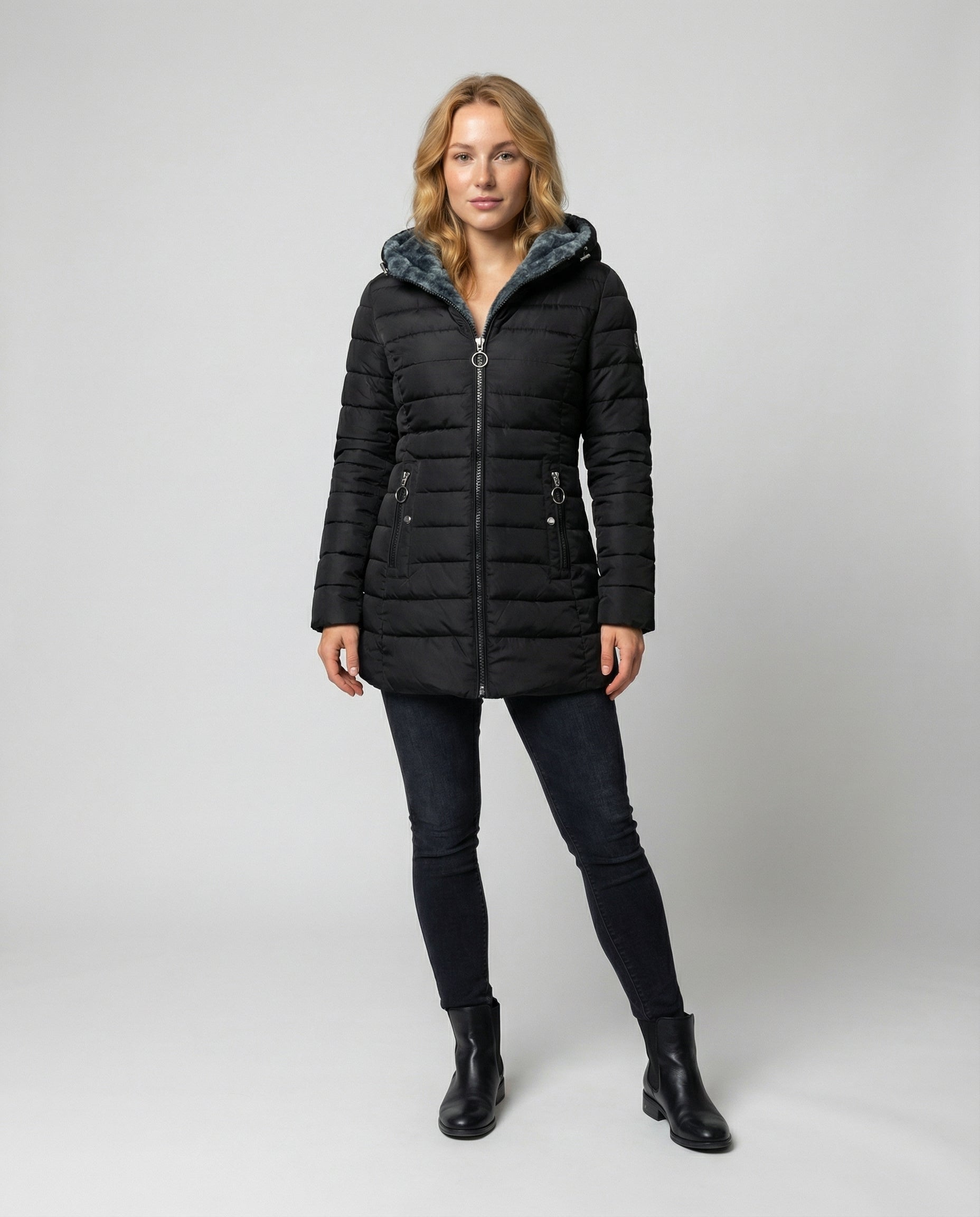 Lange Winterjacke Damen | R&B