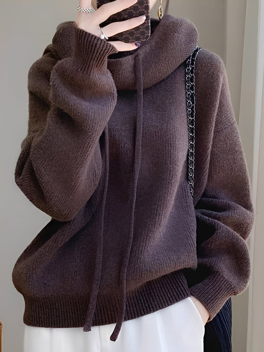 R&B | Warme, weiche Woll-Hoodie für Frauen